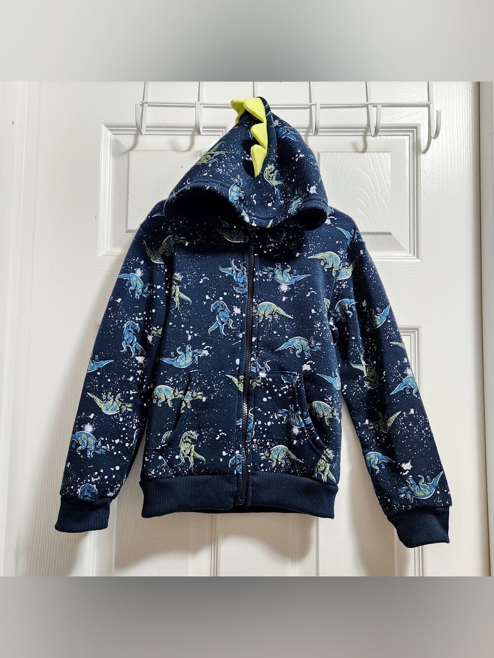 Slope Kids Blue Dinosaur Hoodie